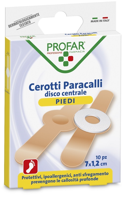 CEROTTO PARACALLI PROFAR 7X1,2 CM 10 PEZZI - Angeli Pharm