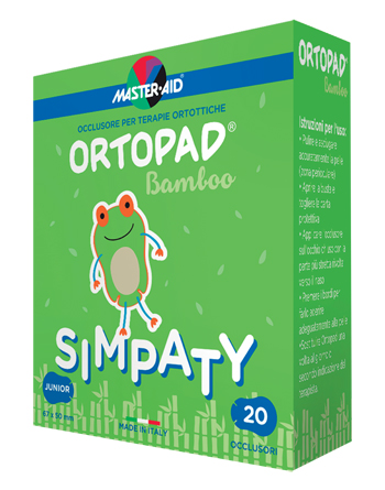 CEROTTO OCULARE PER ORTOTTICA ORTOPAD SIMPATY M 5,4X7,6 50 PEZZI - Angeli Pharm