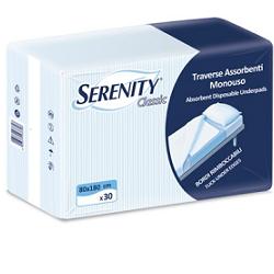 TRAVERSA SALVAMATERASSO PER INCONTINENZA SERENITY CLASSIC MISURA 80X180CM 15 PEZZI - Angeli Pharm