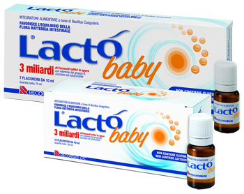 LACTO BABY 3 MILIARDI 7 FLACONCINI 10 ML - Angeli Pharm
