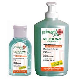 PRIMAGEL PLUS GEL DISINFETTANTE PER MANI E CUTE FLACONE LIBERTY 50 ML - Angeli Pharm