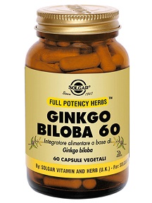 GINKGO BILOBA 60 60 CAPSULE VEGETALI - Angeli Pharm