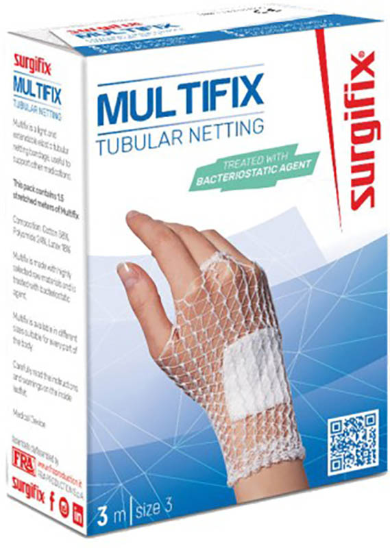 BENDA RETE MULTIFIX SANITIZED POLSO 3X300 CM - Angeli Pharm