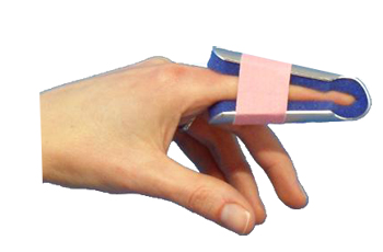 STECCA PER FRATTURA DITA A CAMPANA FARMASPLINT MISURA GRANDE PREFORMATA IN ALLUMINIO MODELLABILE CON IMBOTTITURA IN SPUGNA POLIURETANICA ANTIALLERGICA RADIOTRASPARENTE 15 CM - Angeli Pharm
