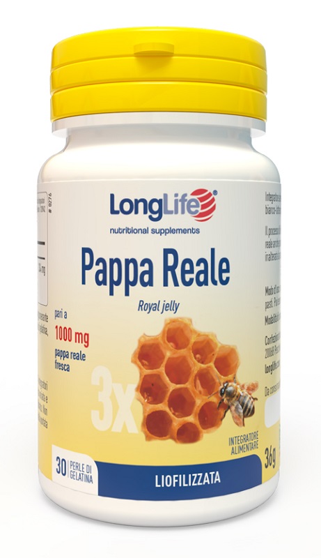 LONGLIFE PAPPA REALE 30 PERLE IN GELATINA - Angeli Pharm