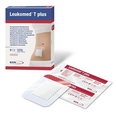 LEUKOMED T PLUS MEDICAZIONE POST-OPERATORIA TRASPARENTE IMPERMEABILE 10X25 CM - Angeli Pharm