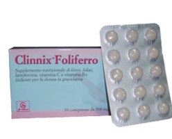 CLINNIX FOLIFERRO 30 COMPRESSE - Angeli Pharm