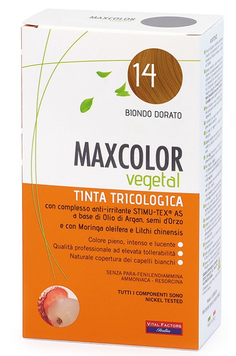 MAX COLOR VEGETAL 14 TINTURA 140 ML - Angeli Pharm