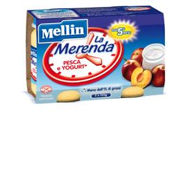 MELLIN MERENDA YOGURT PESCA 2 X 120 G - Angeli Pharm