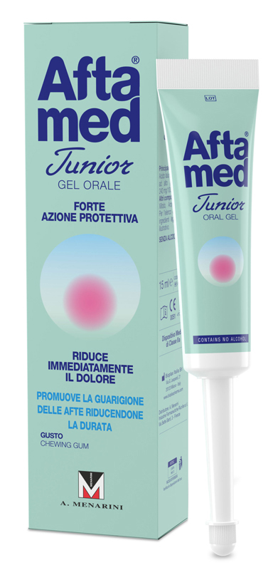 GEL AFTAMED JUNIOR ACIDO IALURONICO 15 ML - Angeli Pharm