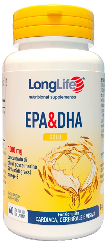LONGLIFE EPA DHA GOLD 60 PERLE - Angeli Pharm