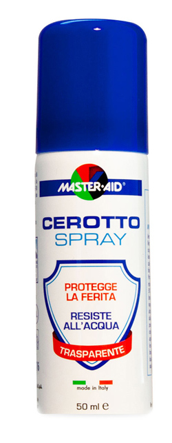 CEROTTO SPRAY MASTER-AID FLACONE 50ML CIRCA 80 APPLICAZIONI - Angeli Pharm