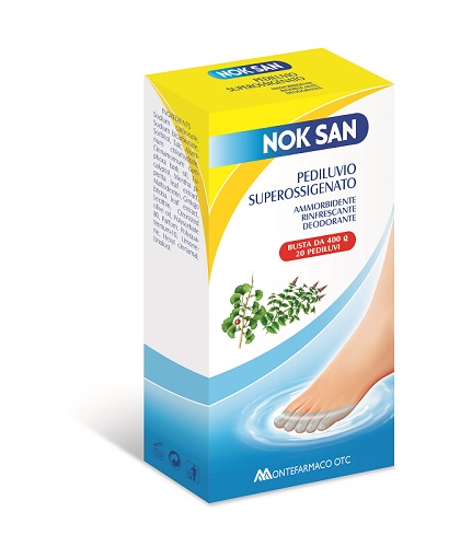 NOK SAN PEDILUVIO SUPEROSSIGENATO 400 G - Angeli Pharm