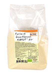 FARINA KAMUT BIANCA TIPO 0 BIO 500 G - Angeli Pharm