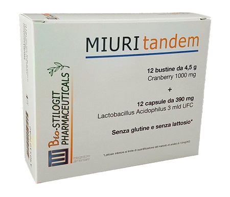 MIURI TANDEM 12 BUSTINE + 12 CAPSULE - Angeli Pharm