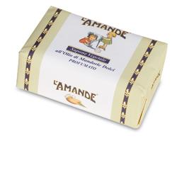 L'AMANDE MARSEILLE SAPONE VEGETALE OLIO MANDORLE DOLCI 200 G - Angeli Pharm