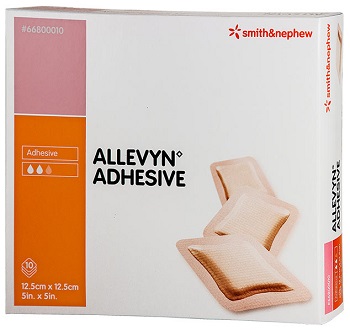 MEDICAZIONE IDROCELLULARE STERILE ALTAMENTE ASSORBENTE ADESIVA IN SCHIUMA DI POLIURETANO 12,5X12,5CM 10 PEZZI - Angeli Pharm