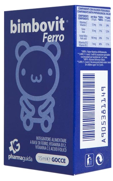 BIMBOVIT FERRO GOCCE 15 ML - Angeli Pharm