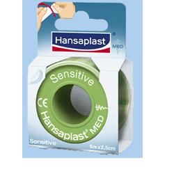 CEROTTO ROCCHETTO HANSAPLAST SENSITIVE 5MX2,50CM 1 PEZZO - Angeli Pharm