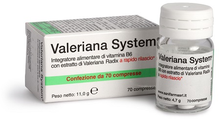 VALERIANA SYSTEM 70 COMPRESSE - Angeli Pharm