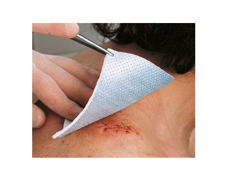 MEDICAZIONE METTALLINE GARZA IN TNT ALLUMINIZZATO 10X12CM 10 PEZZI - Angeli Pharm