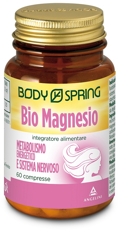 BODY SPRING BIO MAGNESIO 60 COMPRESSE - Angeli Pharm