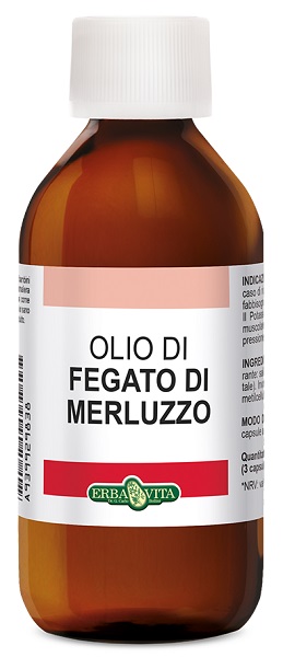 OLIO FEGATO MERLUZZO 100 ML - Angeli Pharm