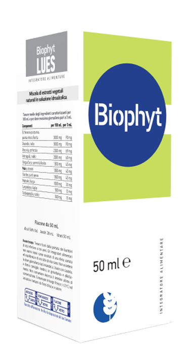 BIOPHYT LUES 50 ML SOLUZIONE IDROALCOLICA - Angeli Pharm