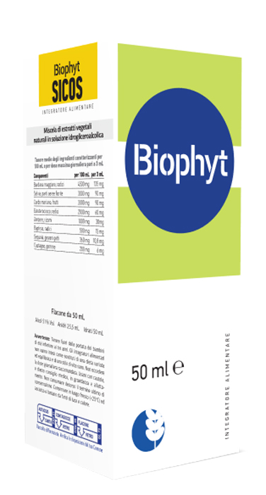BIOPHYT SICOS 50 ML SOLUZIONE IDROALCOLICA - Angeli Pharm