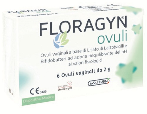 OVULI VAGINALI A BASE DI LATTOBACILLI LISATI FLORAGYN OVULI 2 G 6 PEZZI - Angeli Pharm