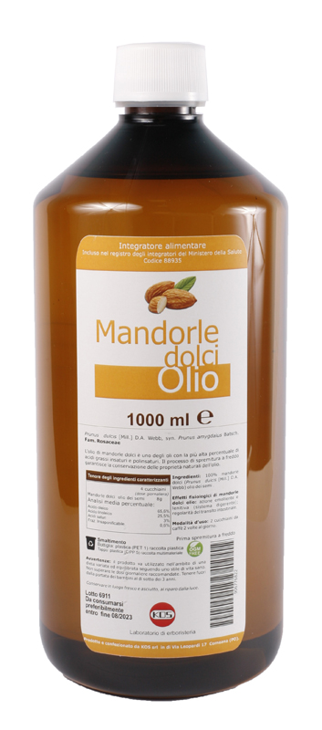 MANDORLE DOLCI OLIO 1000 ML - Angeli Pharm