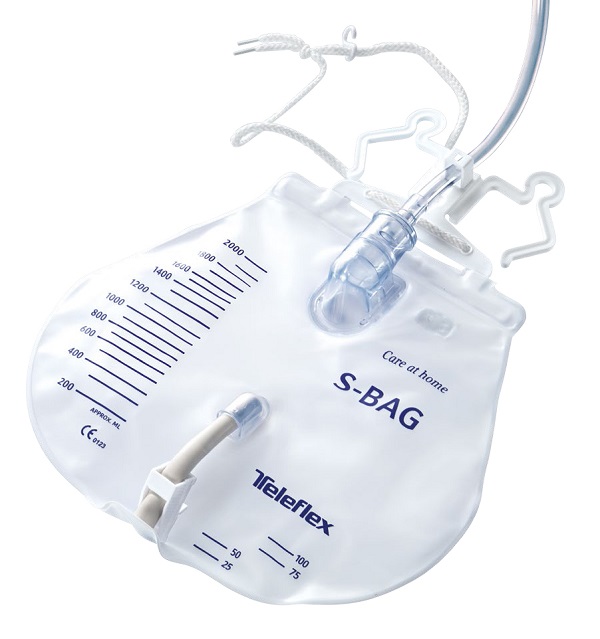 SACCA DI DRENAGGIO LETTO PER INCONTINENZA 2000ML IN PVC CON VALVOLA DI NON RITORNO E SCARICO STERILE GOCCIOLATOIO FILTRO AD ARIA CIRCUITO CHIUSO 100% TUBO DI RACCORDO120CM 1 PEZZO - Angeli Pharm