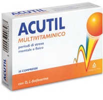 ACUTIL MULTIVITAMINICO 30 COMPRESSE - Angeli Pharm