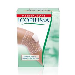ICOPIUMA BENDA A COMPRESSIONE FISIOLOGICA PER GAMBA E GINOCCHIO CAL 5 1 PEZZO - Angeli Pharm