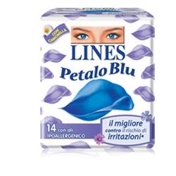 LINES PETALO BLU NOTTE ALI 10 PEZZI - Angeli Pharm