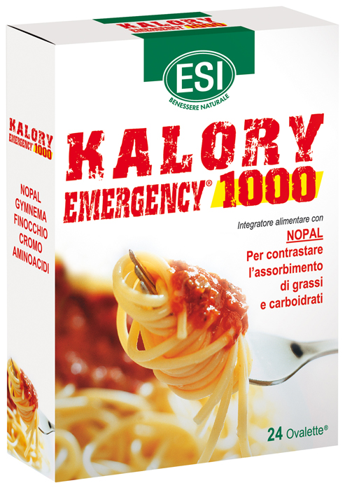 ESI KALORY EMERGENCY 1000 24 OVALETTE - Angeli Pharm