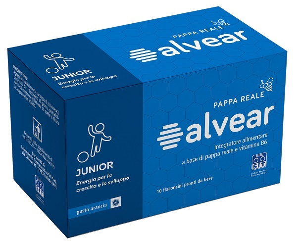 ALVEAR JUNIOR PAPPA REALE 10 FLACONCINI - Angeli Pharm