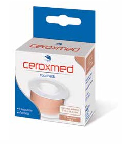 CEROTTO IN ROCCHETTO CEROXMED AERATO IN TESSUTO ROSA 500X2,50 CM 1 PEZZO - Angeli Pharm