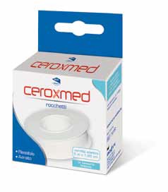 CEROTTO IN ROCCHETTO CEROXMED AERATO IN TESSUTO BIANCO 500X1,25 CM 1 PEZZO - Angeli Pharm