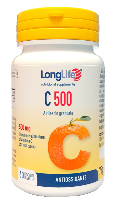LONGLIFE C 500 T/R 60 TAVOLETTE RIVESTITE - Angeli Pharm