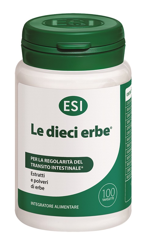 ESI LE DIECI ERBE 100 TAVOLETTE - Angeli Pharm
