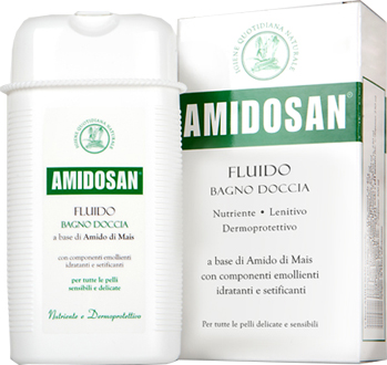 AMIDOSAN FLUIDO BAGNO DOCCIA NUTRIENTE LENITIVO RINFRESCANTE 300 ML - Angeli Pharm