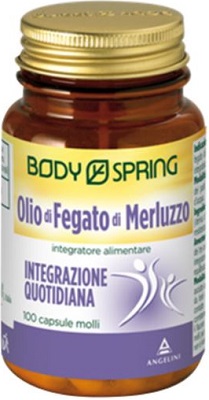BODY SPRING OLIO MERLUZZO 100 CAPSULE - Angeli Pharm