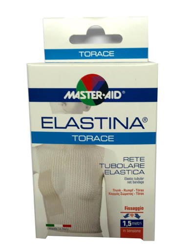 RETE TUBOLARE ELASTICA IPOALLERGENICA MASTER-AID ELASTINA TORACE 5 MT IN TENSIONE CALIBRO 8 CM - Angeli Pharm