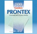 GARZA PRONTEX CAMBRIC 10X10CM 100 PEZZI - Angeli Pharm