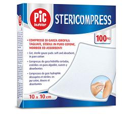 GARZA COMPRESSA IDROFILA PIC 10X10CM 25 PEZZI FUSTELLA - Angeli Pharm