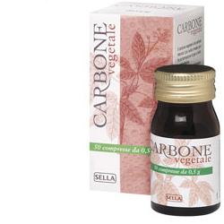 CARBONE VEGETALE 50 COMPRESSE - Angeli Pharm