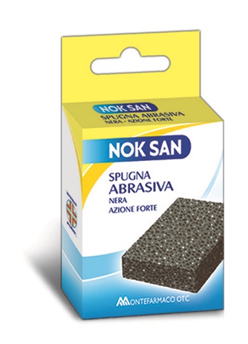NOK SAN SPUGNA ABRASIVA NERA 1 PEZZO - Angeli Pharm