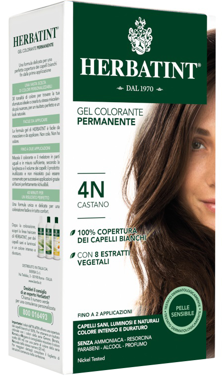 HERBATINT 4N CASTANO 150 ML - Angeli Pharm