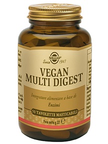 VEGAN MULTI DIGEST 50 TAVOLETTE MASTICABILI - Angeli Pharm